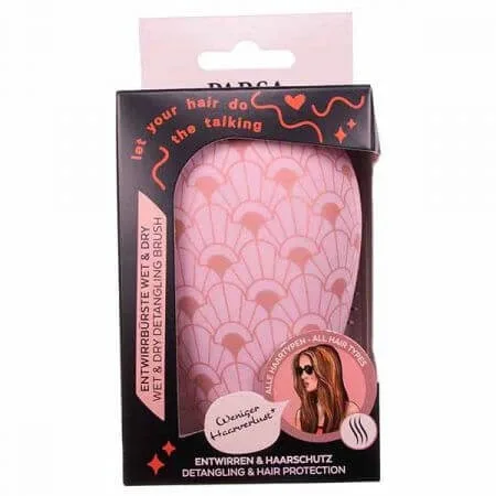 Perie de buzunar pentru descurcat - print, 1 bucata, Parsa Parsa Beauty — preț și oferte