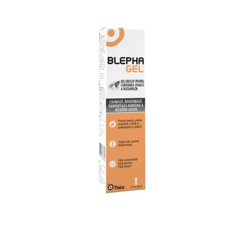 Blephagel, gel steril pentru igiena pleoapelor, 30 g, Thea LABORATOIRES THEA — preț și oferte