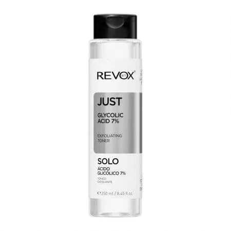 Toner exfoliant pentru fata si gat, Glycolic Acid 7%, 250 ml, Revox — preț și oferte