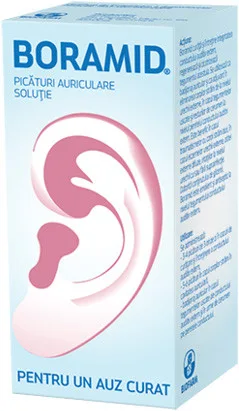 Boramid solutie otica, 10 ml BIOFARM — preț și oferte