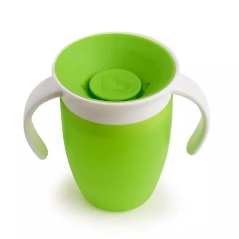 Cana de anternament cu manere Miracle 360, +6 luni, Green, 207 ml, Munchkin — preț și oferte