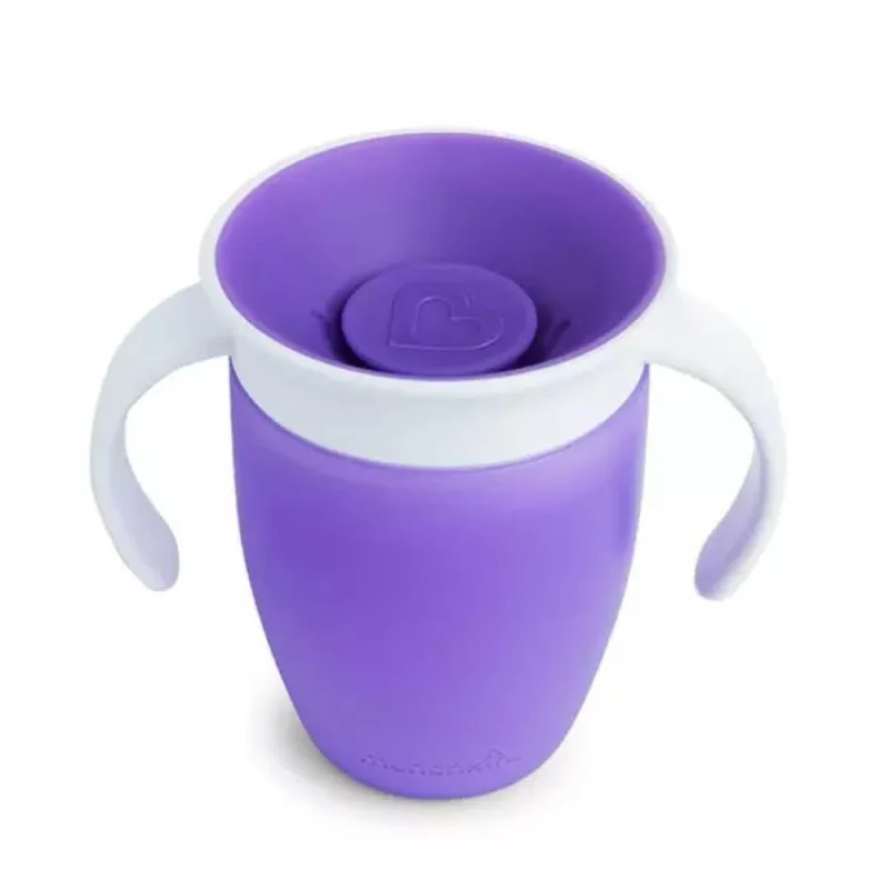 Cana de anternament cu manere Miracle 360, +6 luni, Purple, 207 ml, Munchkin — preț și oferte