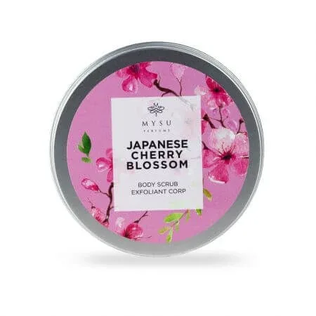Exfolian pentru corp, Cherry Blossom, 185 ml, Mysu Parfume — preț și oferte