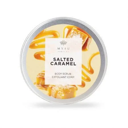 Exfolian pentru corp, Salted Caramel, 185 ml, Mysu Parfume — preț și oferte