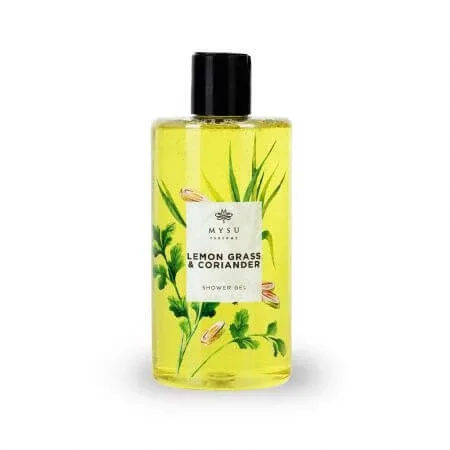 Gel de dus, Lemongrass si Corioander, 350 ml, Mysu Parfume — preț și oferte