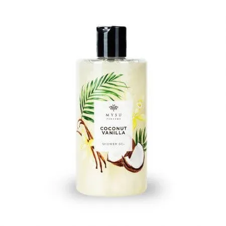 Gel de dus, Coconut si Vanilla, 350 ml, Mysu Parfume — preț și oferte