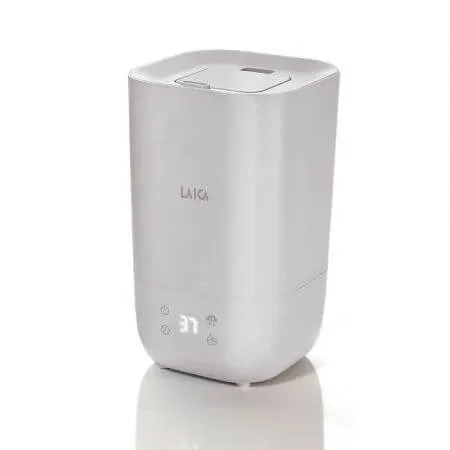 Umidificator de camera cu abur rece si higrometru, capacitate 3.3 litri, Laica — preț și oferte