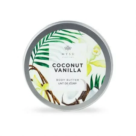 Unt de corp, Coconut si Vanilla, 185 ml, Mysu Parfume — preț și oferte
