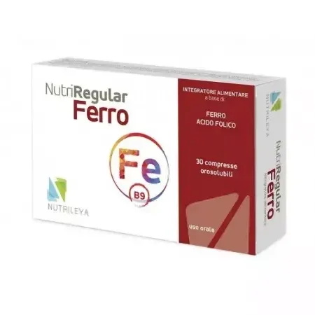 Nutriregular Ferro, 30 comprimate orosolubile, Nutrileya — preț și oferte
