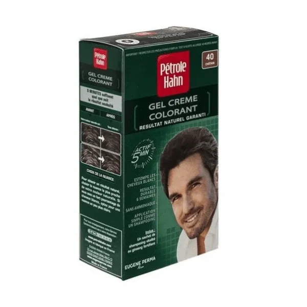 Vopsea de par fara amoniac pentru barbati Nr. 40, Brown, Petrole Hahn — preț și oferte