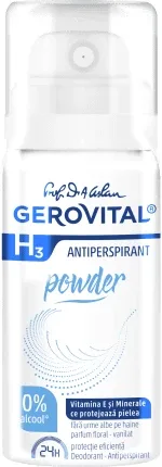 Gerovital Deodorant spray powder, 40 ml — preț și oferte