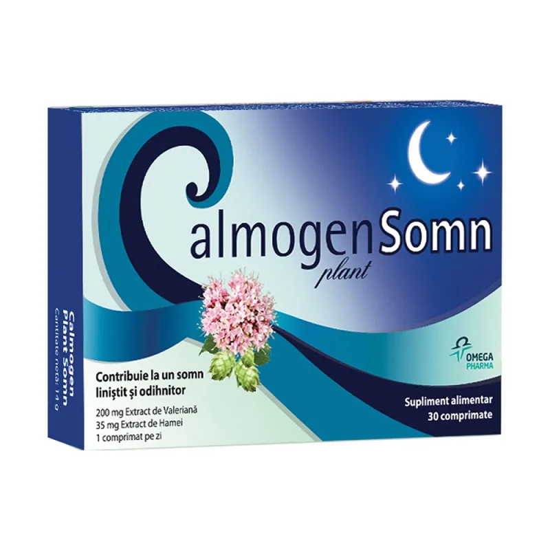 Calmogen Plant Somn, 30 comprimate, Omega Pharma — preț și oferte