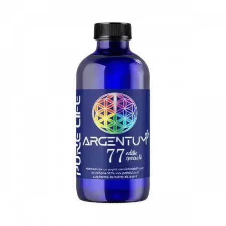 Argint nanocoloidal Argentum+ Editie Speciala, 240 ml, Pure Life — preț și oferte
