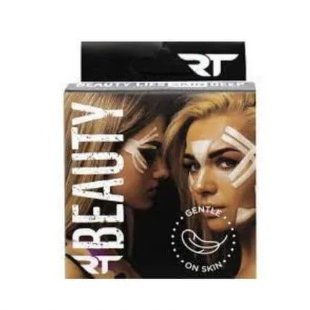 Banda kinesiologica premium Beauty, Bej, 5 cm x 5 m, Rea Tape — preț și oferte