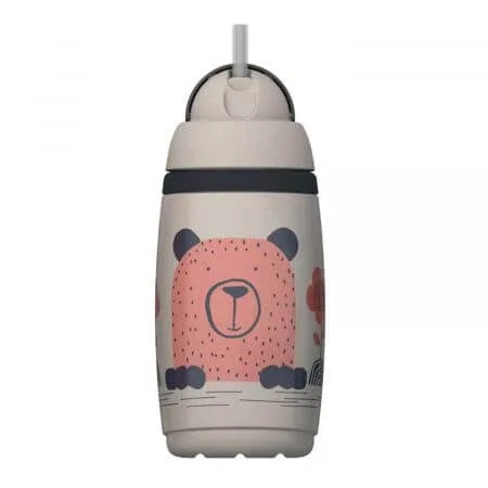 Cana cu pai izoterma, + 12 luni, bej / roz, Tommee Tippee — preț și oferte