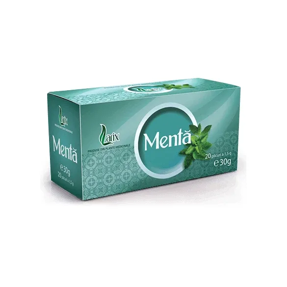 Ceai de menta, 20 de plicuri, Larix — preț și oferte