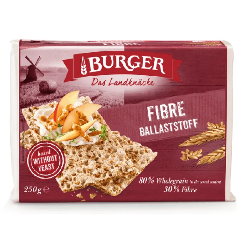 Felii de paine bogat in fibre, 250 g, Burger — preț și oferte