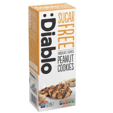 Fursecuri fara zahar cu arahide, 150 g, Diablo — preț și oferte