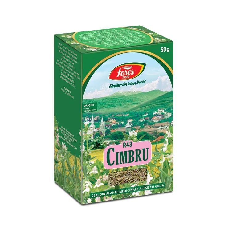 Ceai cimbru hb x 50g (Fares) — preț și oferte