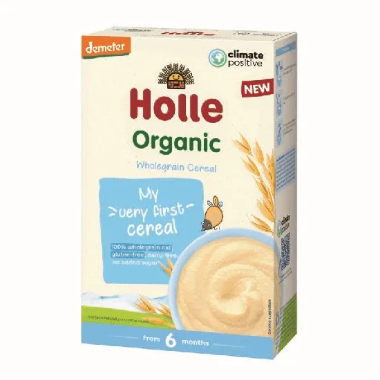 Piure din ovaz integral fara gluten, 250 gr, Holle Holle Baby — preț și oferte
