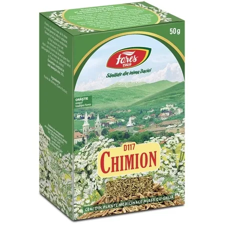 Ceai Chimion Fructe D117, 50 g – Fares — preț și oferte
