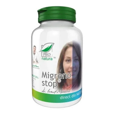 Migreno Stop, 90 capsule, Pro Natura — preț și oferte