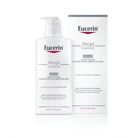 Eucerin AtopiControl Balsam pentru corp cu textura lejera, 400 ml — preț și oferte