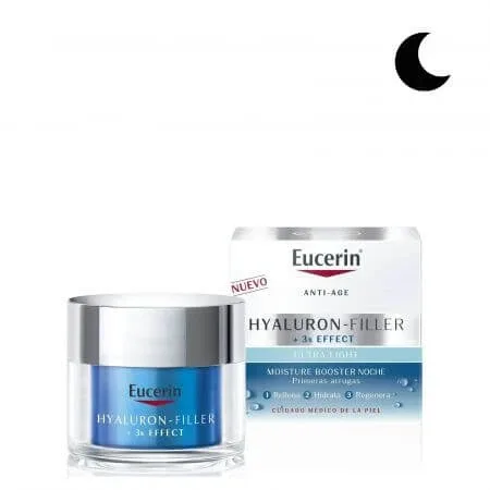 Eucerin Hyaluron Filler Booster de noapte cu efect triplu anti-imbatranire , 50 ml — preț și oferte