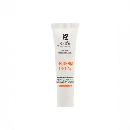 BioNike Triderm AG Crema cu argint coloidal pentru dermatite si eczeme cu risc de suprainfectie, 30 ml — preț și oferte
