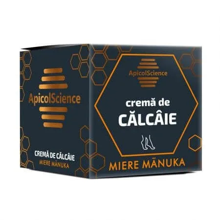 Crema de calcaie cu miere Manuka ApicolScience, 50 ml, Dvr Pharm — preț și oferte