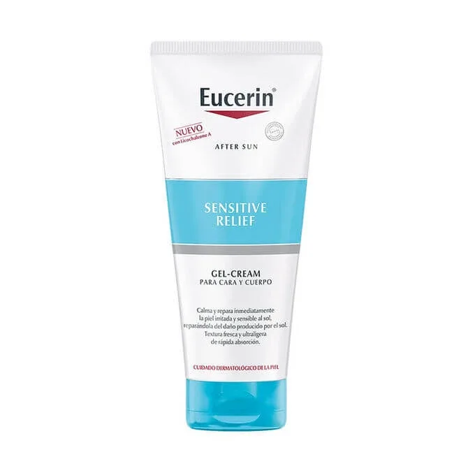 Eucerin Sensitive Crema Gel dupa expunerea la soare, 200 ml — preț și oferte