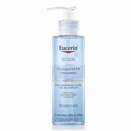 Eucerin DermatoClean Gel de curatare facial, 200 ml — preț și oferte