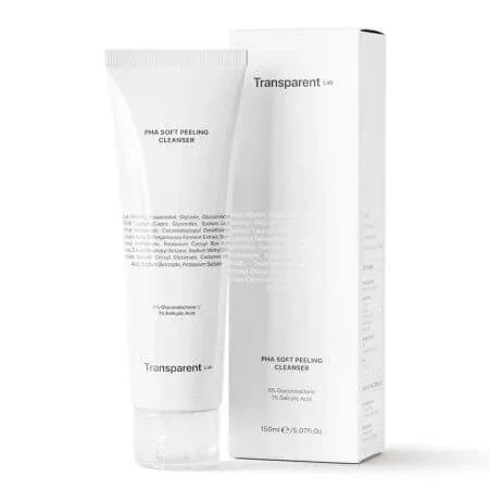 Gel de curatare exfoliant PHA Soft Peeling Cleanser, 150 ml, Transparent Lab — preț și oferte