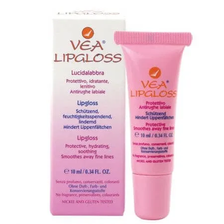 VEA Lipgloss Luciu pentru buze cu Vitamina E, 10 ml, Hulka — preț și oferte