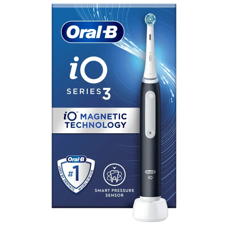 Periuță de dinți electrică iO3 Negru, Oral-B — preț și oferte