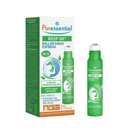 Roll-on Respiratory Sinus, 5 ml, Puressentiel — preț și oferte