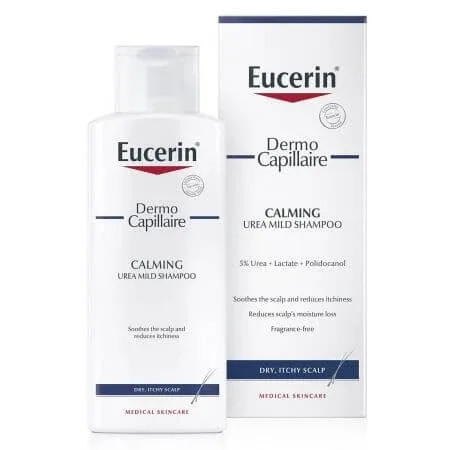 Eucerin DermoCapillaire Sampon cu 5% uree pentru par uscat , 250 ml — preț și oferte