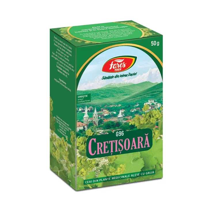 Ceai Cretisoara, G96, 50 g, Fares — preț și oferte
