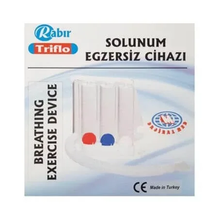 Spirometru pentru extractii pulmonare, 1 bucata, Rabir Triflo — preț și oferte