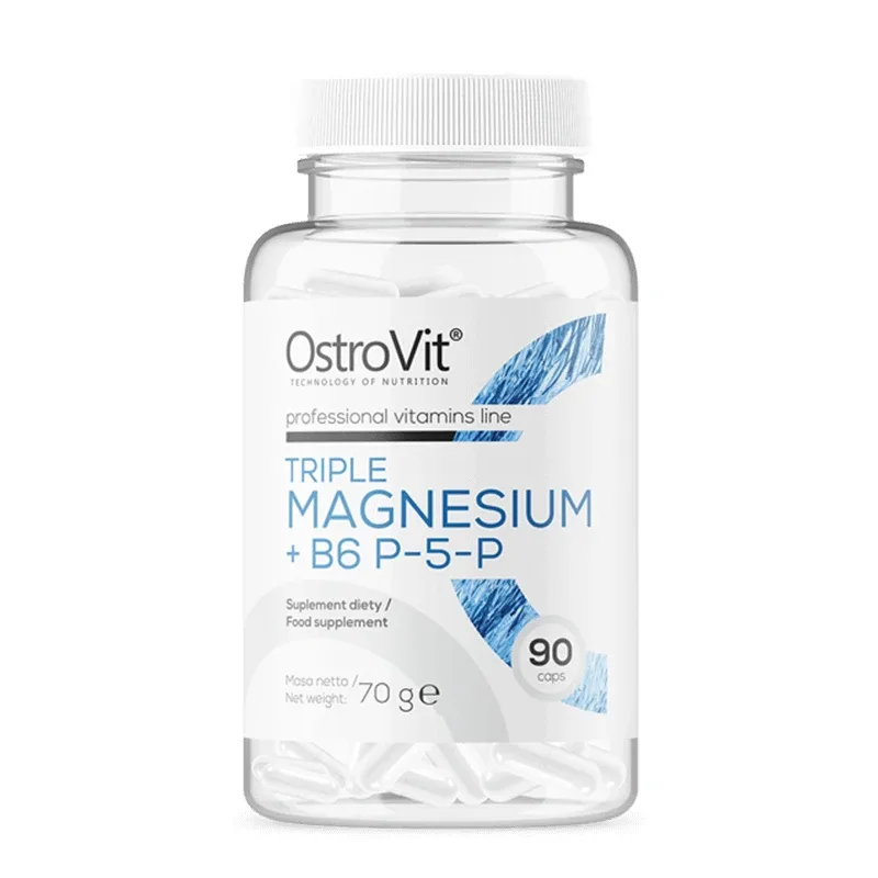 Triple Magnesium + B6, 90 capsule, Ostrovit — preț și oferte