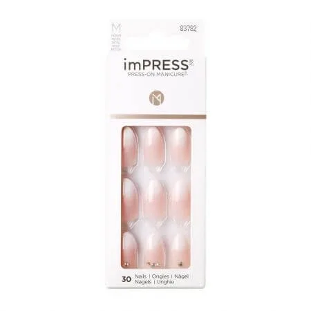 Unghii false Impress, Awestruck Medium Almond, Kiss — preț și oferte