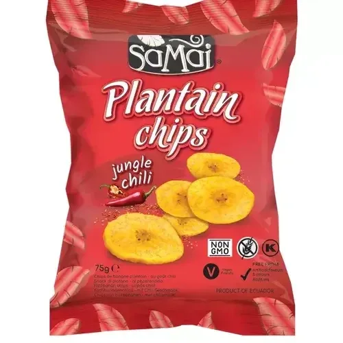 Chipsuri din banane cu gust de jungle chili, 75 g, SaMai — preț și oferte