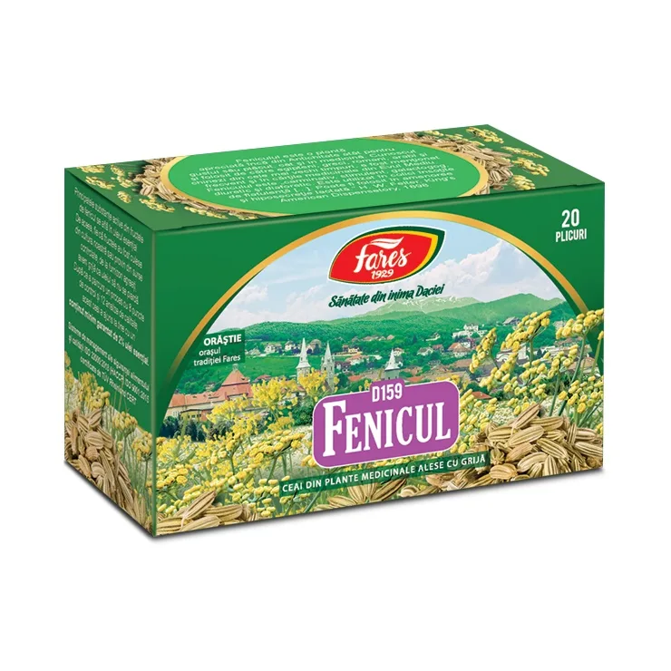 Ceai Fenicul, 20 plicuri, Fares — preț și oferte