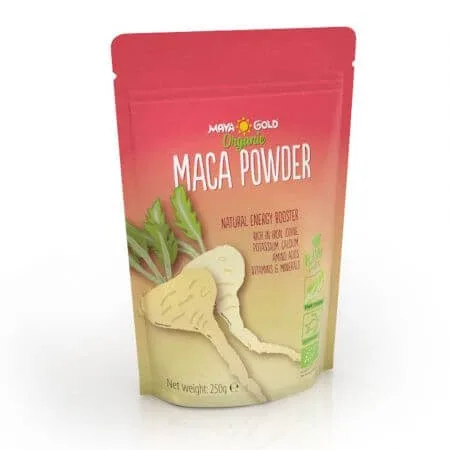 Maca pulbere Bio, 250 g, Maya Gold — preț și oferte