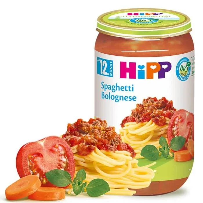 Meniu Spaghetti Bolognese, 250 g, Hipp — preț și oferte