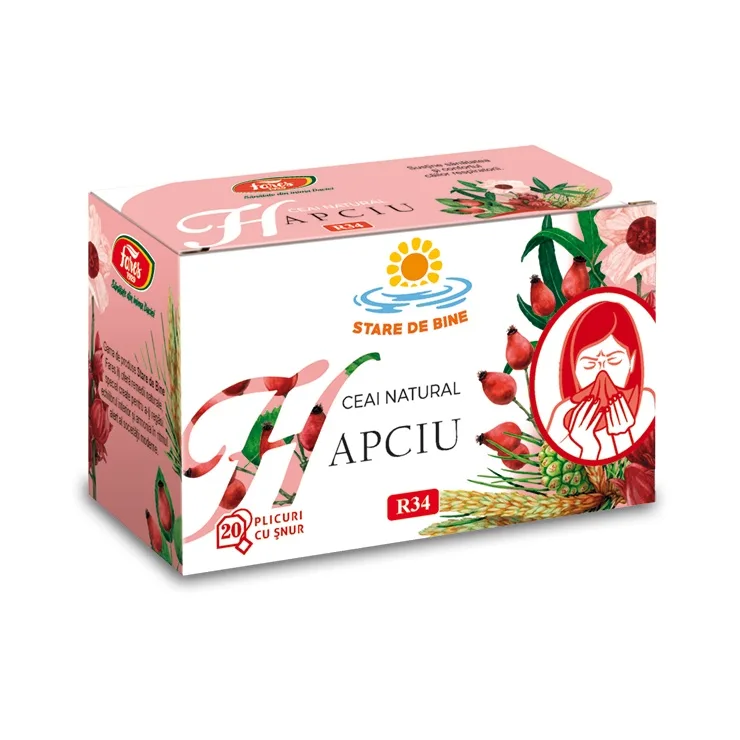 Ceai Hapciu, 20 plicuri, Fares — preț și oferte