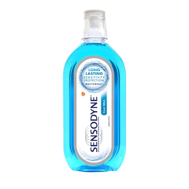 Apă de gură fără alcool Fresh Mint Sensodyne, 500 ml, Gsk HALEON — preț și oferte