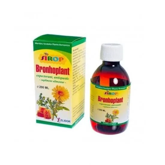Bronhoplant Sirop, 200ml, Elidor — preț și oferte