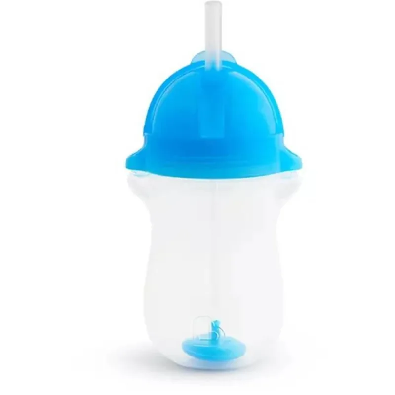 Cana cu pai flexibil Any Angle Click Lock, +12 luni, Blue, 296 ml, Munchkin — preț și oferte
