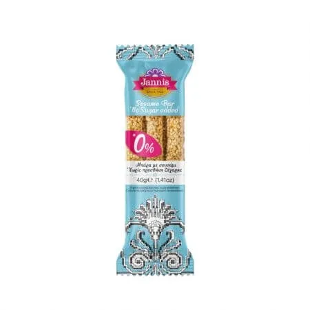 Baton din susan, 40g, Jannis — preț și oferte